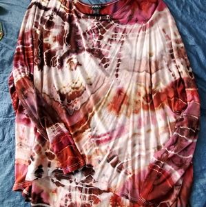 Tie dye oversized shirt